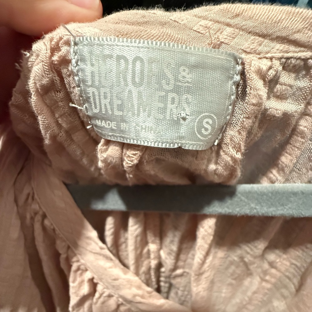Heroes & Dreamers Pink Blouse